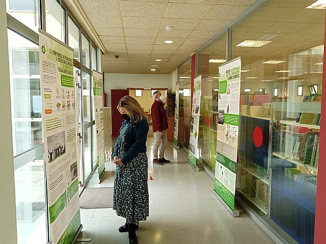 Exposición sobre adaptación al cambio climático en la biblioteca de San Javier