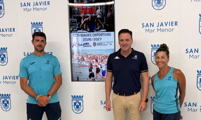 San Javier ofrece más de 5000 plazas y 60 modalidades deportivas para la campaña deportiva municipal 2026-2027