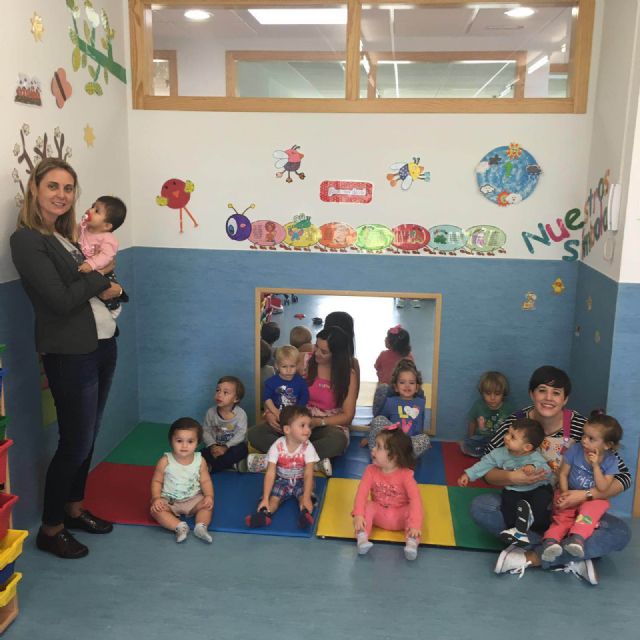 La Escuela Infantil de La Manga acoge 14 alumnos de 0 a 3 años