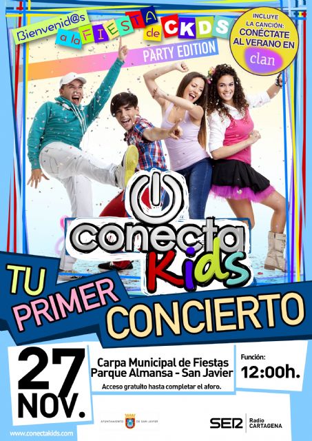 Conecta Kids, de Clan TV en las fiestas de San Javier