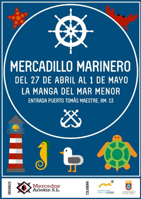 La Manga del Mar Menor estrena Mercadillo Marinero durante el puente festivo