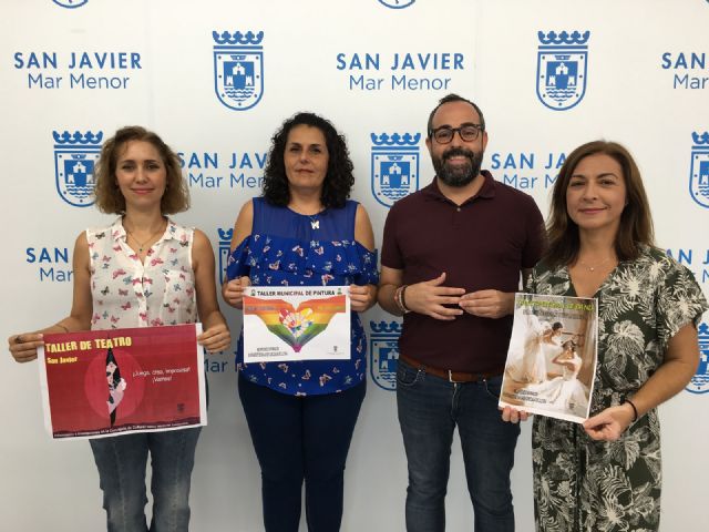 Los talleres municipales de teatro, danza y pintura empiezan el curso con nuevos retos
