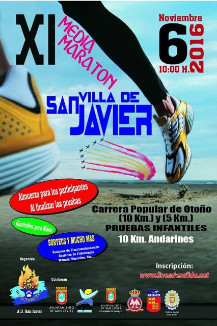 San Javier volverá a correr en otoño