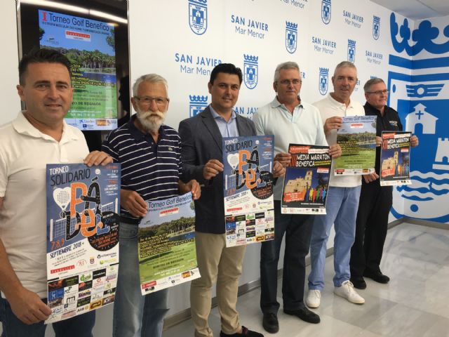 La Asociación para la Distrofia Muscular y otras Enfermedades Raras de San Javier organiza un ciclo de tres torneos a benéficos de la Fundación Isabel Gemio