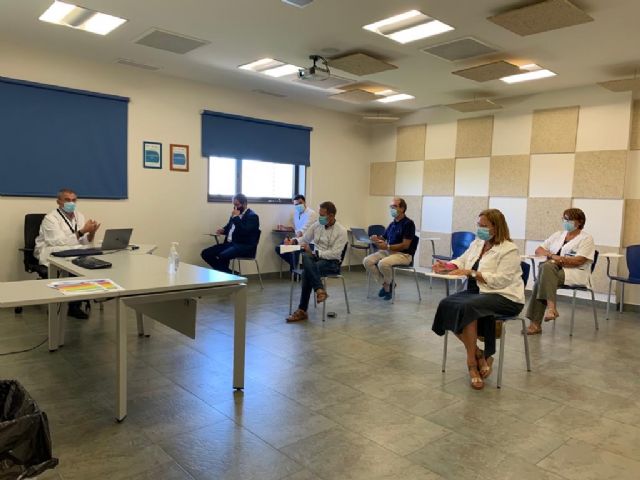 El alcalde de San Javier, José Miguel Luengo propone la creación de un punto COVID en el municipio
