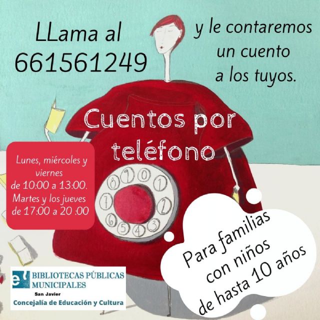 Las bibliotecas de San Javier incrementan su actividad a través de las redes sociales