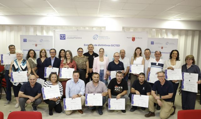 San Javier vuelve a situar la calidad turística como uno de los ejes de su oferta con nuevas distinciones SICTED y el apoyo del Gobierno regional