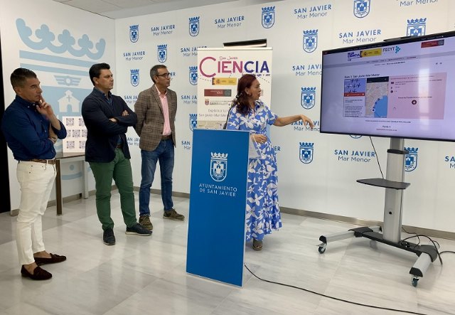 San Javier se suma al proyecto MurCiencia con la ruta 'San Javier. Ciencia por Tierra, Mar y Aire'