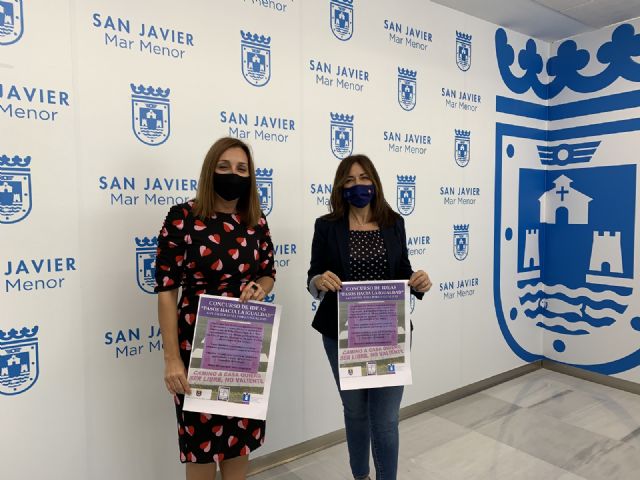 Los pasos de peatones de San Javier  incluirán mensajes artísticos sobre igualdad y contra la violencia de género