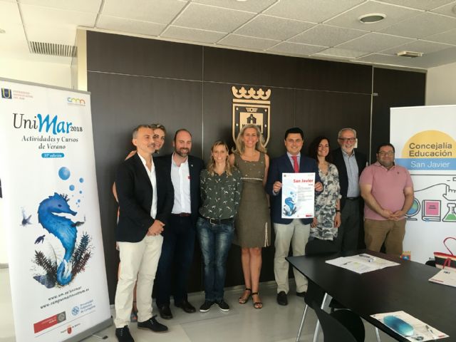 Baloncesto, Fitness, cuentos, danza y cultura militar y aeronáutica, centran los cursos de verano de la Universidad Internacional del Mar  Campus Mare Nostrum en San Javier