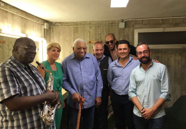 La consejera Noelia Arroyo asiste a la clausura del XIX Festival Internacional 'Jazz San Javier'