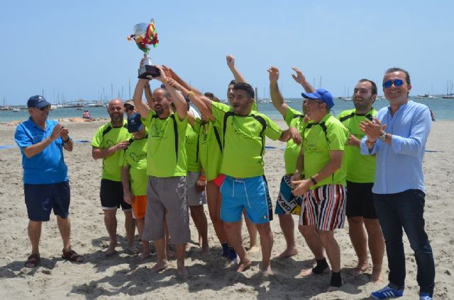 El equipo de Cieza se impone en la V Copa Feafes de fútbol playa disputada hoy en Santiago de la Ribera