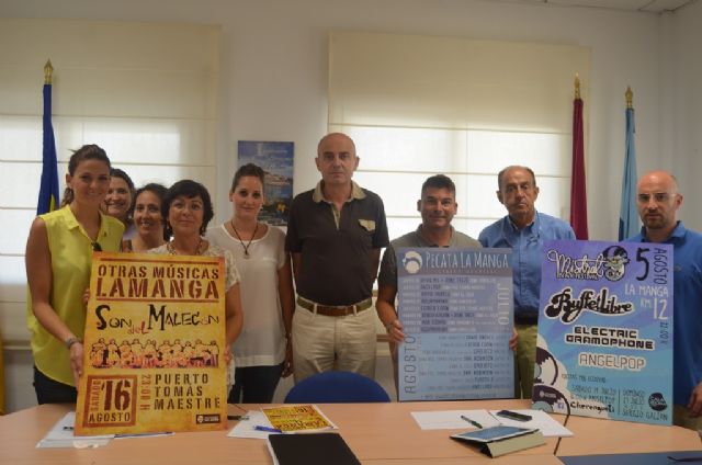 El Ayuntamiento de San Javier organiza en La Manga  la mayor oferta musical   de su historia