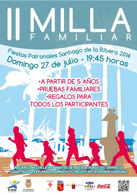 II Milla Urbana Popular y Familiar 'Fiestas Patronales Santiago de la Ribera'