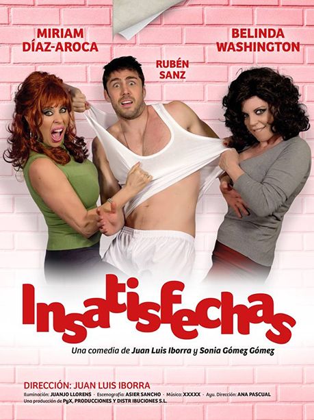 El apartado teatral del Festival arranca con el estreno de la comedia 'Insatisfechas' protagonizada por Miriam Díaz-Aroca y Belinda Washington