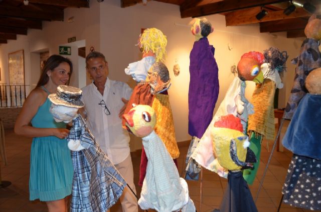 El Museo de San Javier acoge una exposición de máscaras teatrales de Francisco Alberola, profesor de la ESAD de Murcia