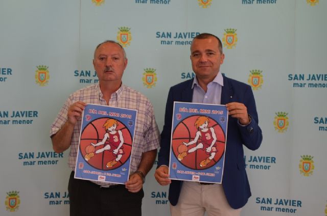 San Javier acoge la gran fiesta del basket regional  con el Día del Minibasket que congrega a 56 equipos de toda la Región de Murcia