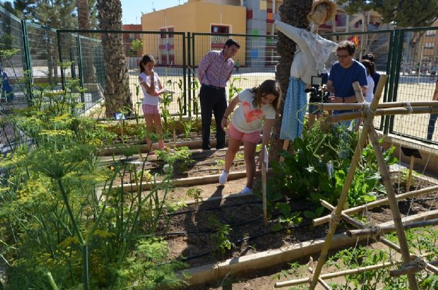 El colegio 'Sagrado Corazón' pone en marcha un huerto escolar ecológico