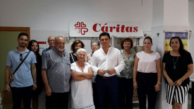 El Ayuntamiento aporta 26.000 euros a Cáritas Santiago de la Ribera