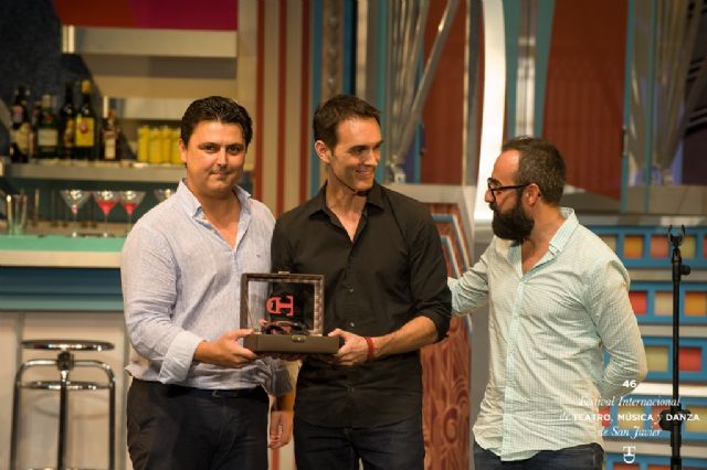 Juan Carlos Rubio recibió el Premio del 46 Festival de Teatro, Música y Danza de San Javier