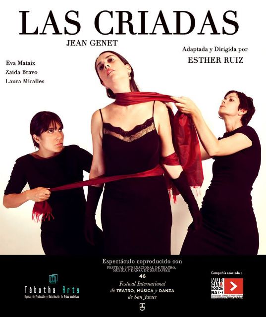 Laboratorio Tábatha estrena 'Las Criadas' de J. Genet en coproducción con el Festival de San Javie