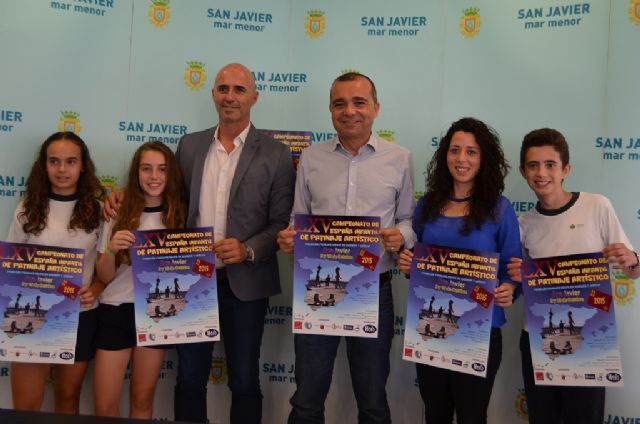 El Campeonato de España Infantil de Patinaje Artístico reúne a los mejores patinadores de 13 y 14 años del país en San Javier