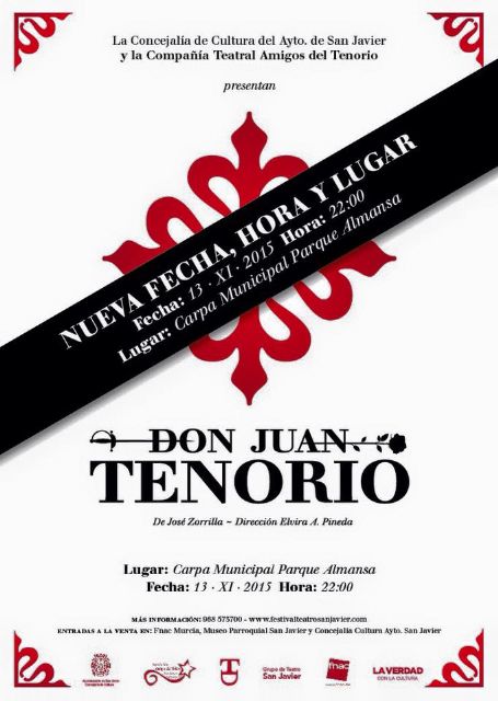 'Don Juan Tenorio' llega mañana al parque Almansa