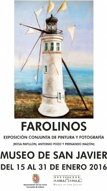 Fernando Mazón, Rosa Papillón y Antonio Pozo presentan 'Farolinos' en el Museo de San Javier
