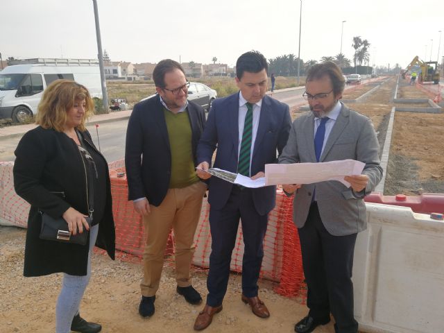 La Comunidad invierte 366.000 euros para mejorar diversas calles de San Javier