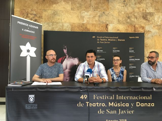 MurciaaEscena presenta en San Javier los nominados a los Premios Azahar de las Artes Escénicas de la Región de Murcia