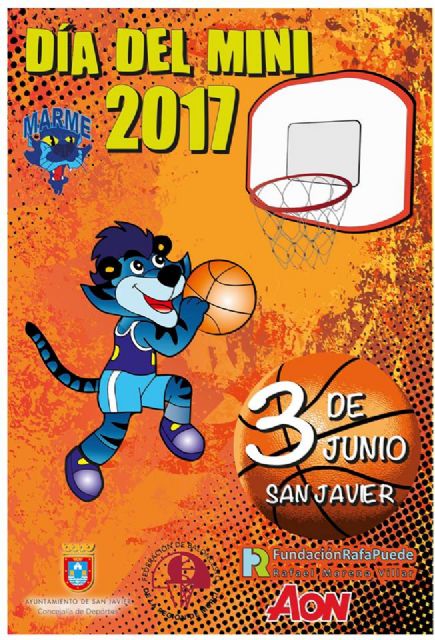 El baloncesto base de la Región se cita mañana en San Javier con motivo del 'Día del Mini 2017'