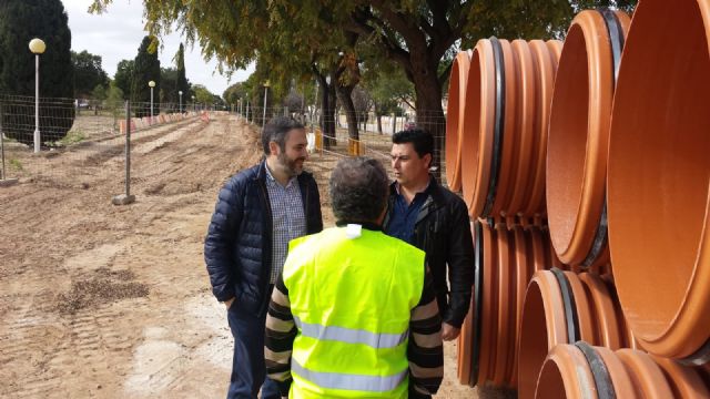 La Comunidad construye un colector de pluviales en San Javier