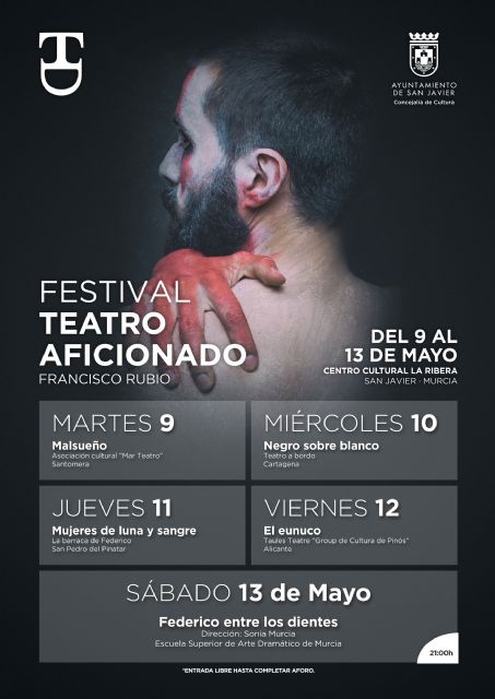 Grupos de Santomera, Cartagena, San Pedro del Pinatar y Alicante protagonizan la fase de competición del Festival de Teatro  Aficionado 'Francisco Rubio' que comienza mañana