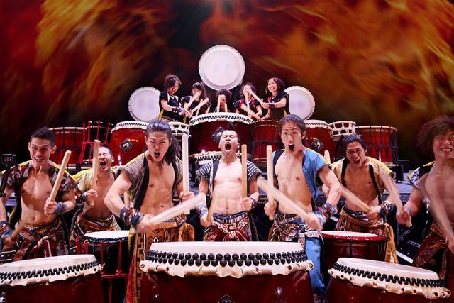 Los tambores japoneses taiko harán vibrar el auditorio Parque Almansa con Yamato, The Drummers of Japan