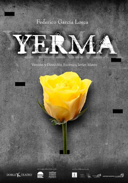 Doble K Teatro presenta mañana 'Yerma' con las entradas agotadas, en Santiago de la Ribera