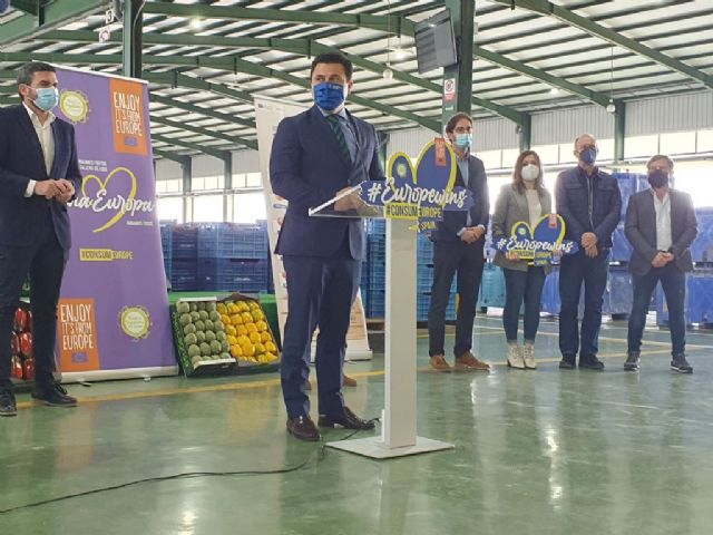 La campaña 'CuTE-4You' , presentada hoy en San Javier , promociona el consumo de productos hortofrutícolas europeos