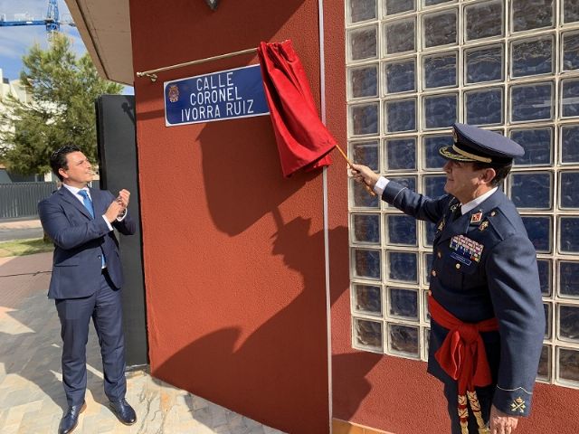 San Javier dedica una calle al 'Coronel Ivorra Ruiz'