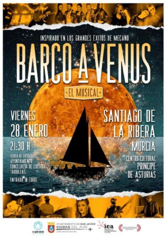 El ciclo de invierno del 'Príncipe de Asturias', comenzará el 28 de enero con 'Barco a Venus' El Musidal