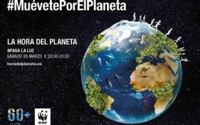 El Ayuntamiento de San Javier se suma un año más a la Hora del Planeta