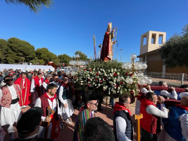 San Blas vuelve a su ermita en romería 2023