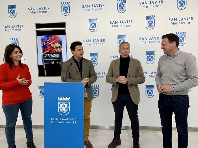 Lo mejor del KickBoxing de la Región se dará cita en San Javier el próximo 25 de marzo