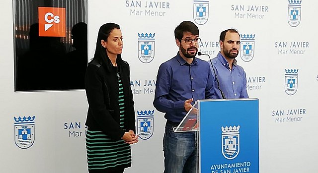 Ciudadanos San Javier exige inversiones en los colegios del municipio