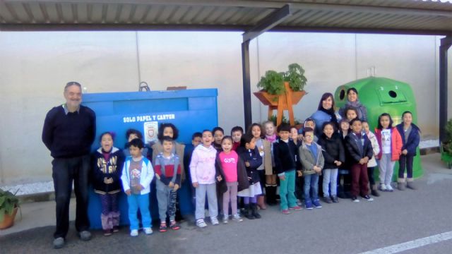 Alumnos de 5 años del CEIP 'Joaquín Carrión' visitan el Ecoparque de San Javier