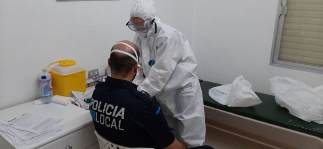 San Javier realiza tests rápidos de detección de Coronavirus a los trabajadores municipales de servicios esenciales