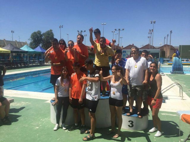 Aidemar celebró su II Torneo de Natación en el polideportivo municipal de San Javier