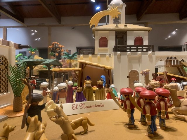 El Belén Playmobil-HIdrogea vuelve a San Javier esta Navidad