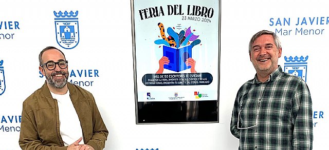 Más de 50 autores firmarán sus obras en la Feria del Libro de San Javier