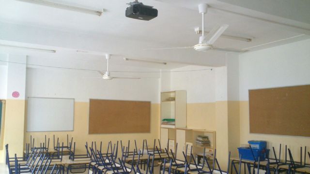 La concejalía de Educación apuesta por la ventilación natural y ecológica en las aulas