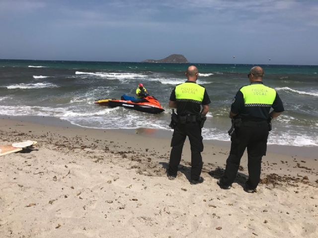 La Policía Local refuerza su presencia en playas