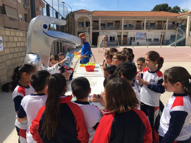 La concejalía de Medio Ambiente lleva “Aqualogía” a los colegios para celebrar el Día Mundial del Agua